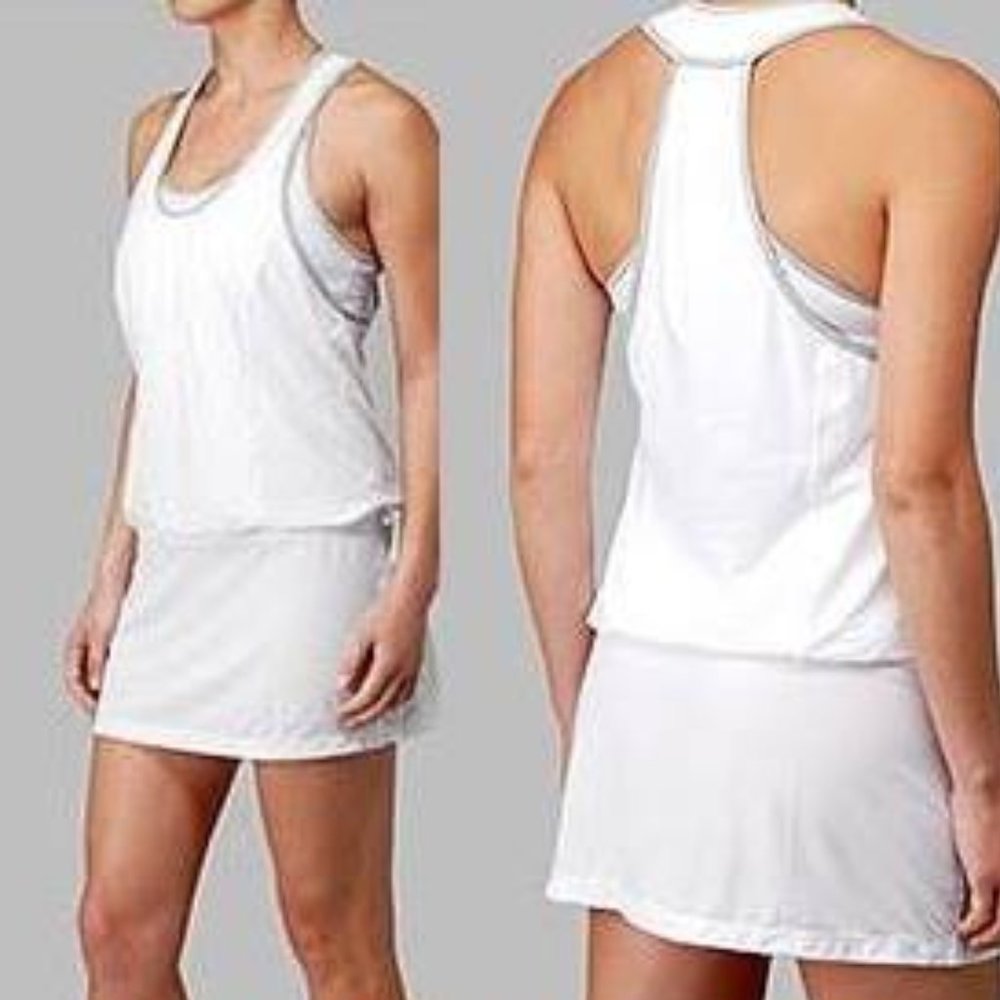 Lululemon Run For Fun Dress White 6